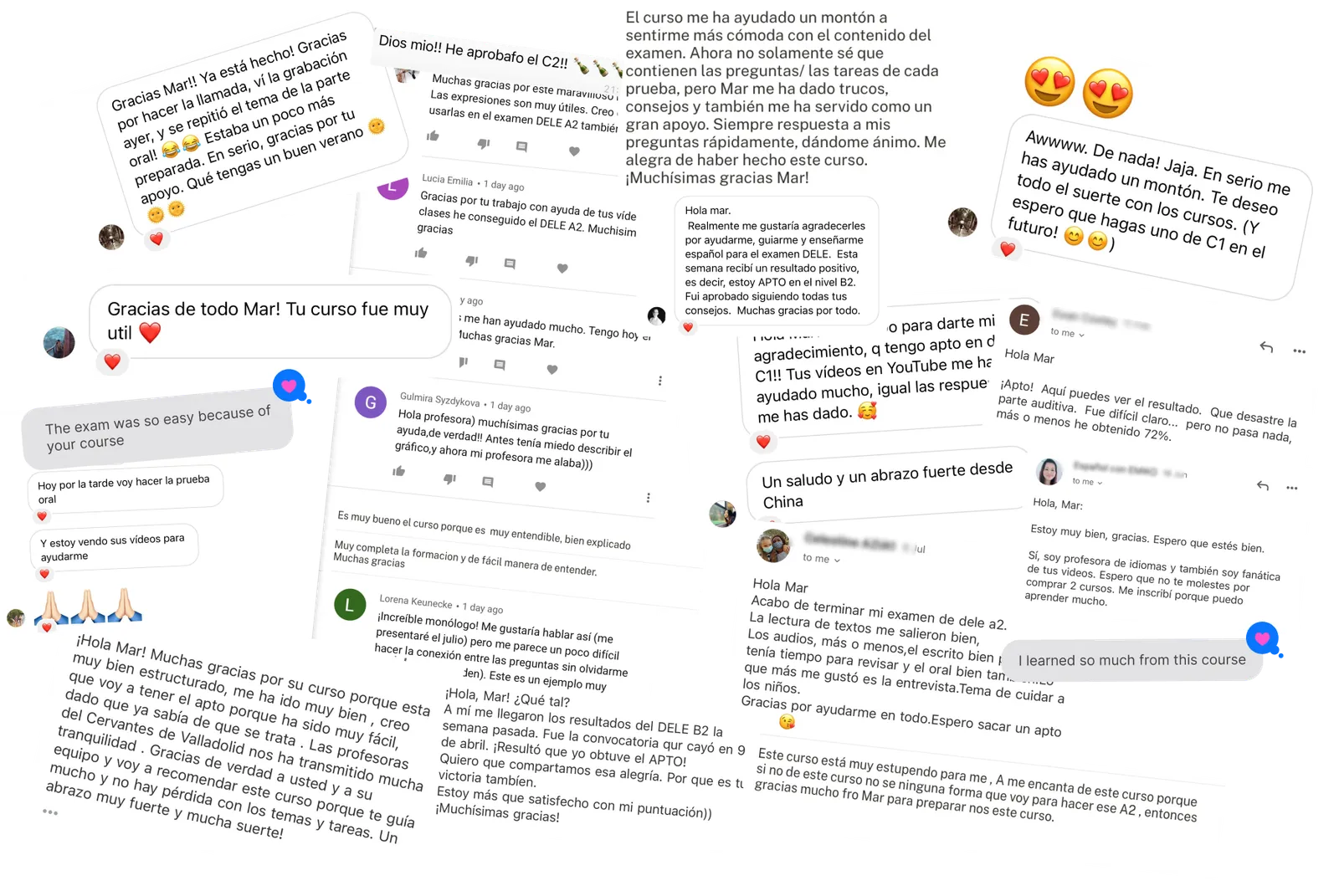 Avis d'étudiants